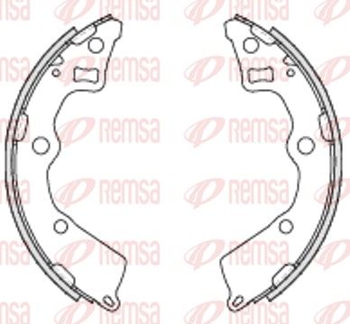REMSA 4225.00 Brake Shoe