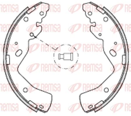 REMSA 4232.00 Brake Shoe
