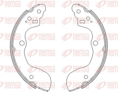 Brake Shoe REMSA 4531.00