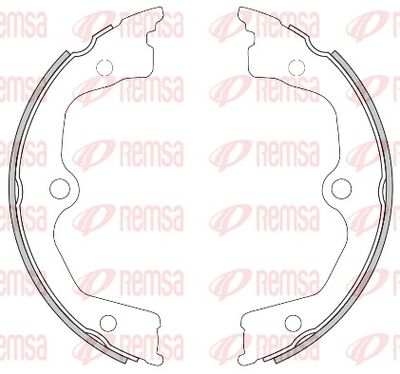 Brake Shoe, parking brake REMSA 4626.00