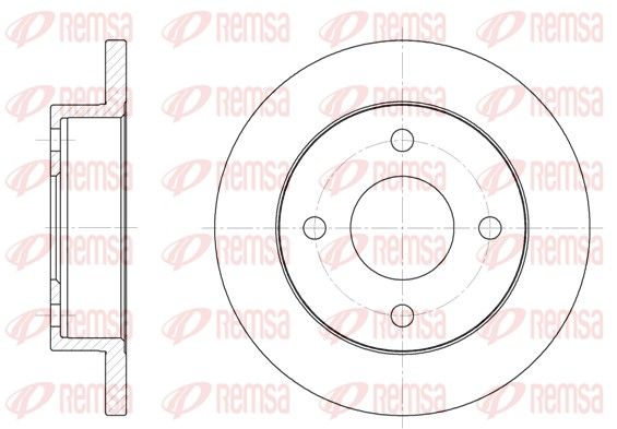 REMSA 6013.00 Brake Disc