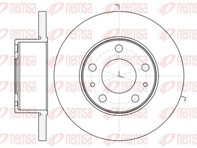 Brake Disc REMSA 61008.00