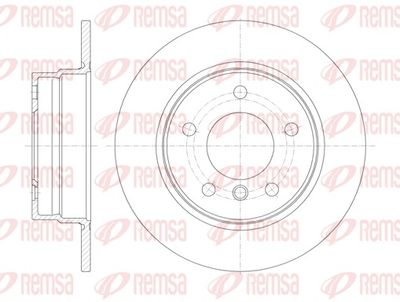 Brake Disc REMSA 61013.00