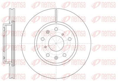 Brake Disc REMSA 61018.10