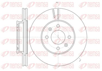 Brake Disc REMSA 61023.10