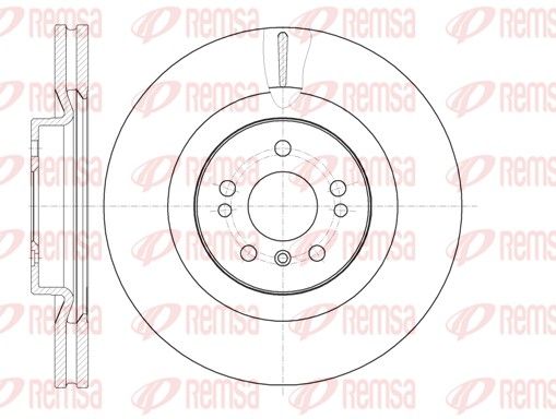 REMSA 61030.10 Brake Disc