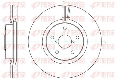 Brake Disc REMSA 61041.10