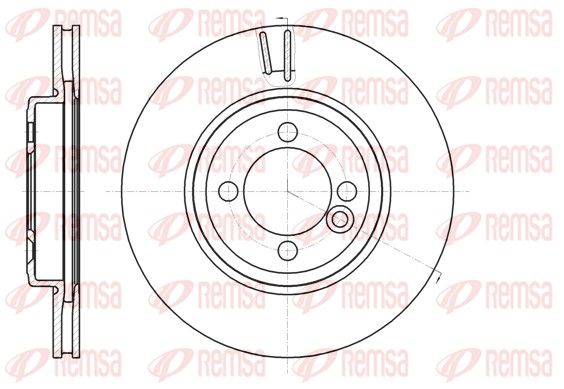 REMSA 61081.10 Brake Disc