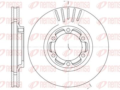 Brake Disc REMSA 61083.10