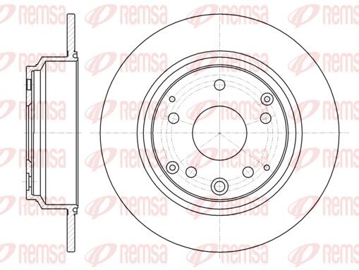 REMSA 61090.00 Brake Disc