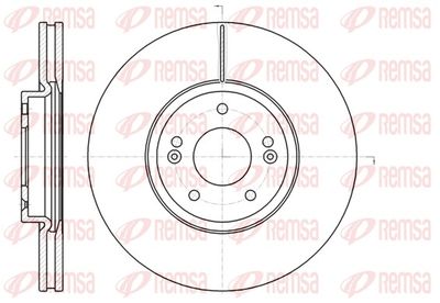 Brake Disc REMSA 61102.10