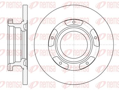 Brake Disc REMSA 61107.00