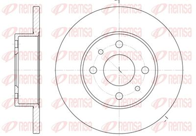 Brake Disc REMSA 6111.00