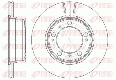 Brake Disc REMSA 61126.10