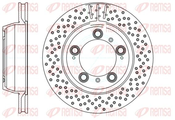 REMSA 61146.10 Brake Disc