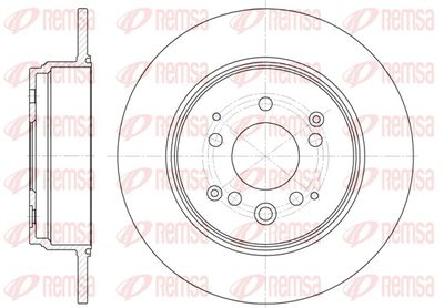 Brake Disc REMSA 61157.00