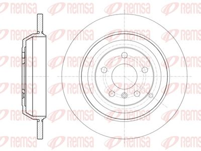 Brake Disc REMSA 61166.00