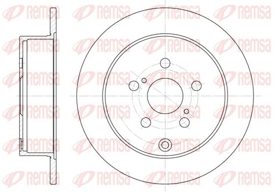 REMSA 61168.00 Brake Disc