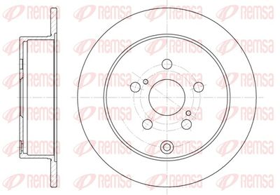 Brake Disc REMSA 61168.00
