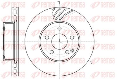 Brake Disc REMSA 61184.10