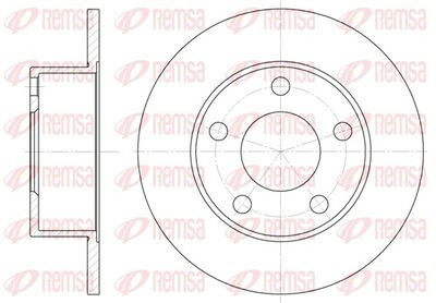 Brake Disc REMSA 6121.00