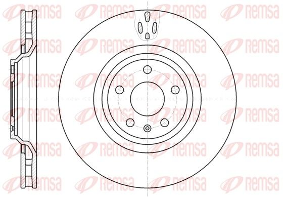 REMSA 61213.10 Brake Disc
