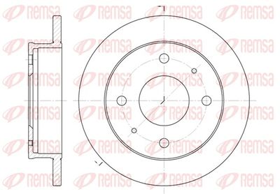 Brake Disc REMSA 61226.00