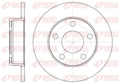Brake Disc REMSA 6124.00