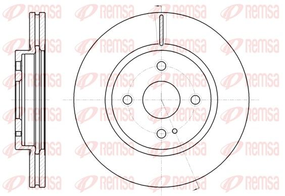 REMSA 61266.10 Brake Disc