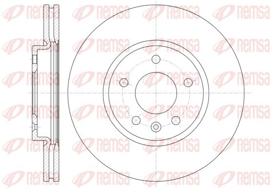 REMSA 61314.10 Brake Disc