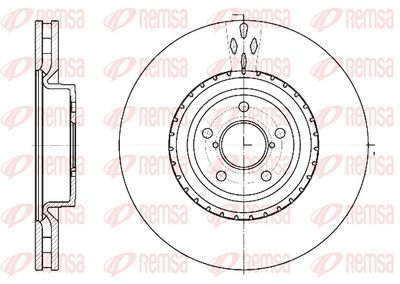 Brake Disc REMSA 61341.10