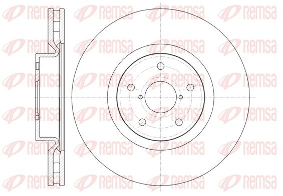 REMSA 61342.10 Brake Disc