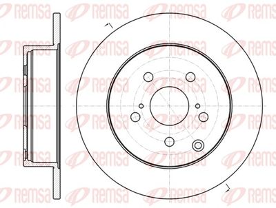 Brake Disc REMSA 61350.00