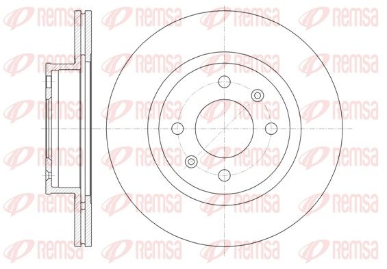 REMSA 61365.10 Brake Disc