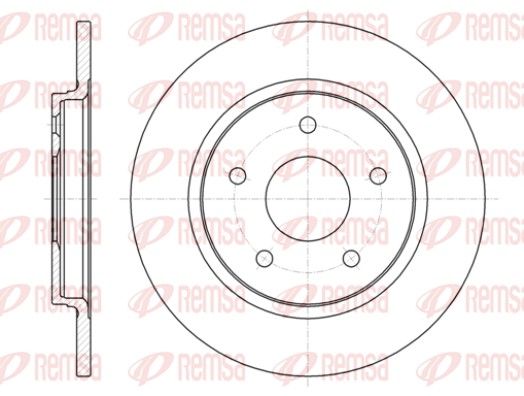 REMSA 61394.00 Brake Disc