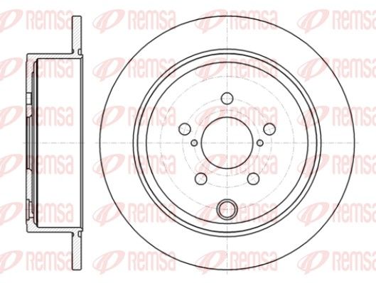 REMSA 61415.00 Brake Disc