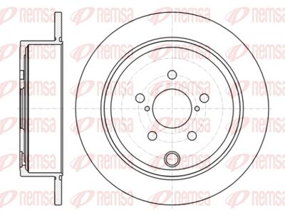 Brake Disc REMSA 61415.00