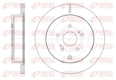 Brake Disc REMSA 61416.10
