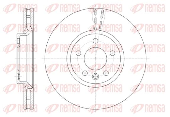 REMSA 61420.10 Brake Disc