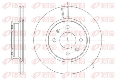 Brake Disc REMSA 61424.10