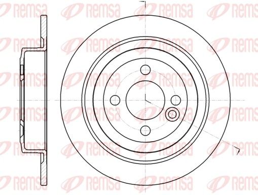 REMSA 61443.00 Brake Disc