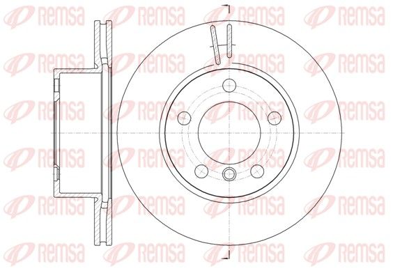 REMSA 61448.10 Brake Disc