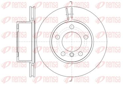 Brake Disc REMSA 61448.10