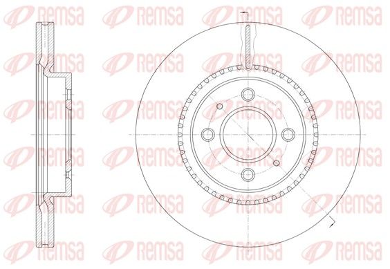 REMSA 61463.10 Brake Disc