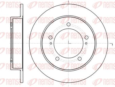 Brake Disc REMSA 61490.00