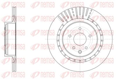 Brake Disc REMSA 61509.10