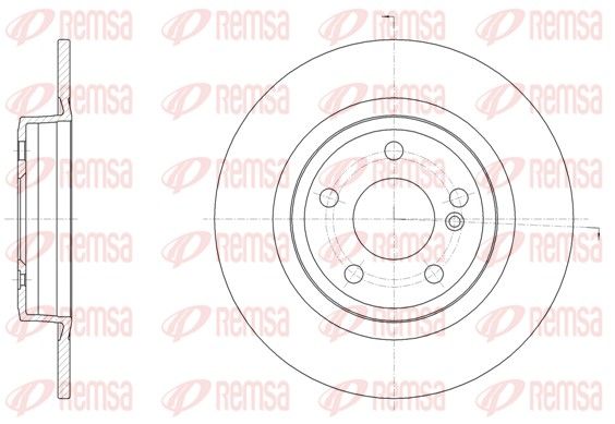 REMSA 61523.00 Brake Disc