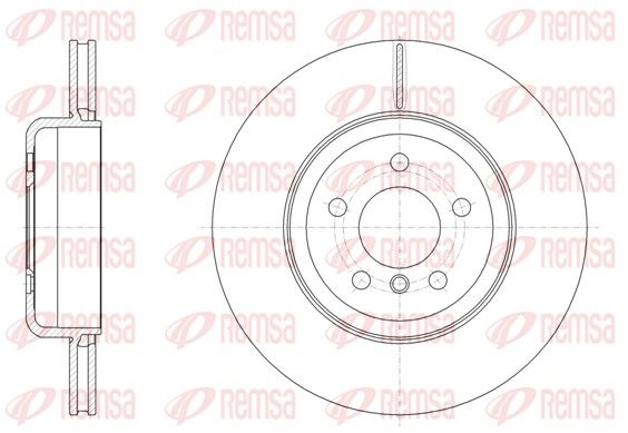 REMSA 61551.10 Brake Disc