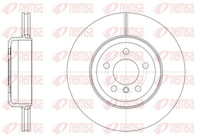 Brake Disc REMSA 61551.10