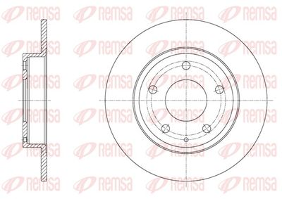 Brake Disc REMSA 61575.00